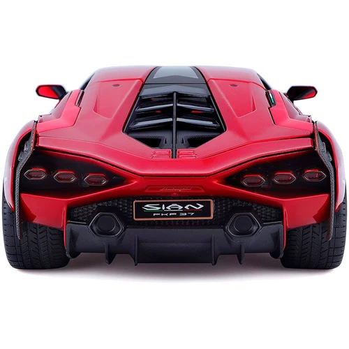 Автомодель - Lamborghini Sián FKP 37 (червоний металік, 1:18) фото 6