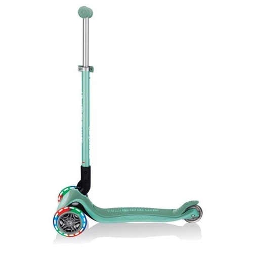 Самокат Globber Primo Foldable Plus Lights Mint (мятный) фото 10