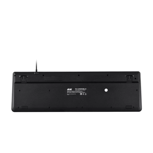 Комплект провідний 2E MK405 Black (2E-MK405UBK_UA): Підключення проводное
