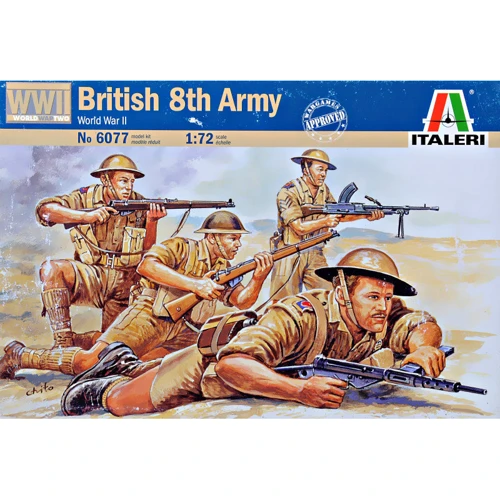 Набір фігурок Italeri 8-а армія Британії Друга Світова війна (IT6077)