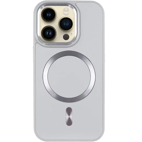 Чохол для iPhone Epik SnapCase with MagSafe Grey для iPhone 14 Pro Max
