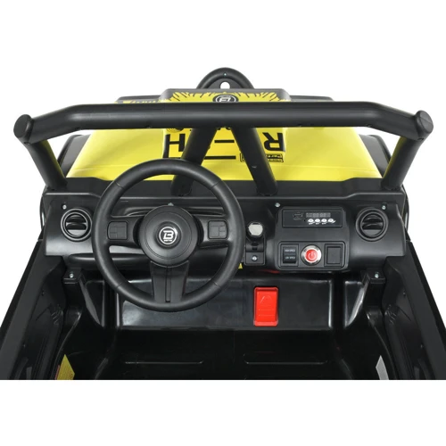Дитячий електромобіль Джип Bambi Racer, жовтий (M 4878EBLR-6(24V)): Максимальна швидкість, км/год 5
