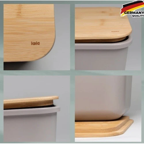 Хлебница KELA Apart светло-серый (12637)