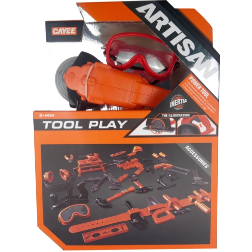 Игрушечные инструменты Tool Set - Болгарка с набором инструментов, 22 шт (KY1068-112D): Возраст от 3-х лет