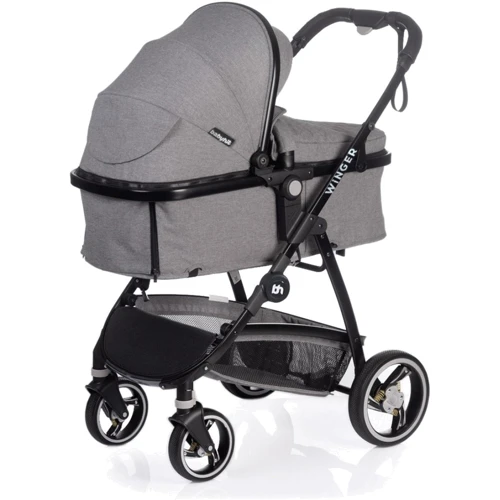 Коляска-трансформер Babyhit Winger Light Grey: Возможность установки люльки опция