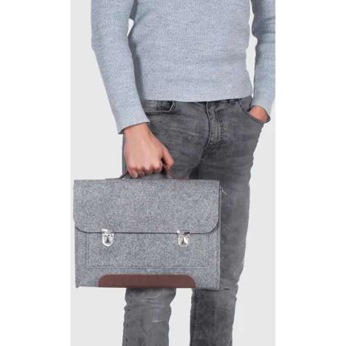 Gmakin Portfolio Grey (GS13) for MacBook 13-14" фото 7