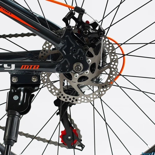 Спортивний велосипед Corso Gravity Shimano оранжевый (GR-24005)