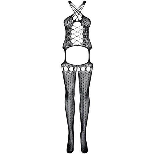 Бодистокинг Obsessive Bodystocking G313 black S/M/L