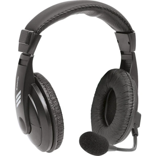 Наушники Defender Gryphon 750 Black (63755): Тип конструкции накладные