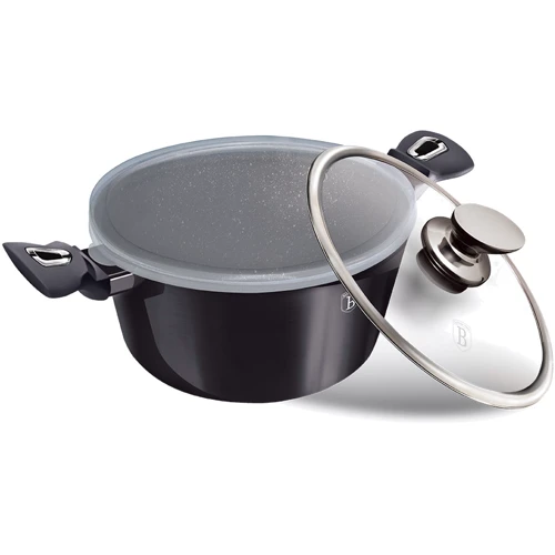Каструля Berlinger Haus Carbon Pro 20 см 2.5 л (6892-BH): Діаметр, см 20