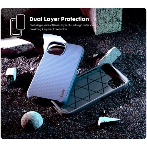 Чехол для iPhone LAUT SHIELD Black (L_IP22C_SH_BK) for iPhone 14 Plus фото 5