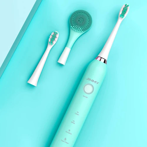 Зубная щетка Jimmy T6 Electric Toothbrush with Face Clean Blue фото 8