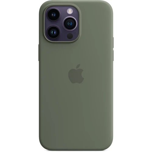 Чехол для iPhone Apple Silicone Case with MagSafe Olive (MQUN3) for iPhone 14 Pro Max