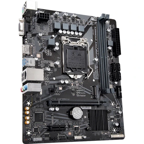 GIGABYTE H470M H: Оперативна пам'ять 2xDDR4 3200 МГц, до 64 ГБ