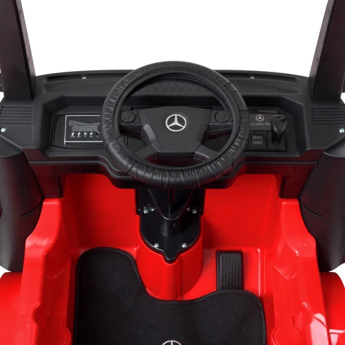 Детский электромобиль Грузовик Bambi Racer Mercedes с прицепом, красный (M 4208EBLR-3(2)): Материал колес EVA