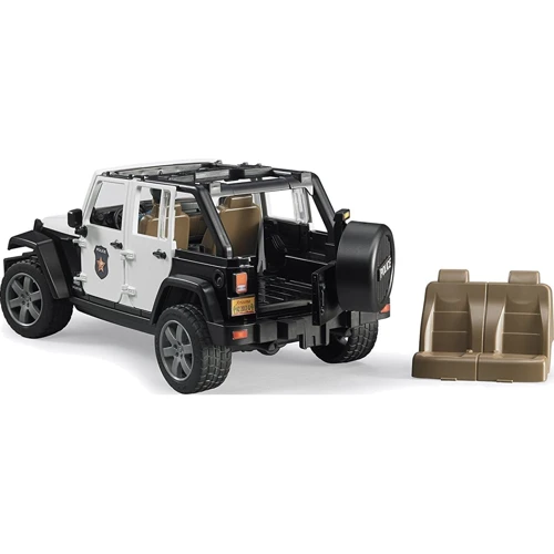 Джип Поліція Wrangler Unlimited Rubicon з фігуркою поліцейського, 1:16, Bruder (02526): Комплектація одна модель