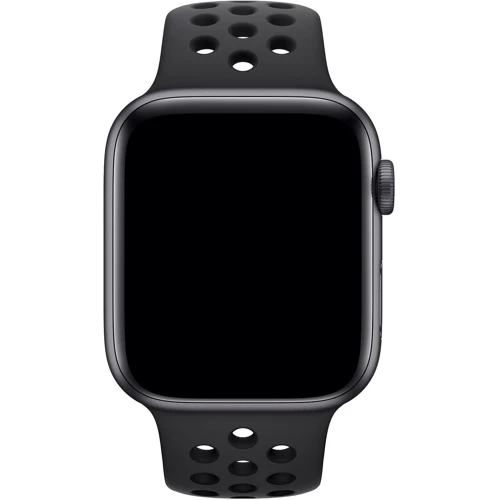 Аксессуар для Watch Apple Sport Band Nike Antrocite/Black (MX8E2) for Apple Watch 42/44/45/49mm UA: Совместимость Apple Watch 49mm, Apple Watch 44mm, Apple Watch 42mm, Apple Watch 45mm
