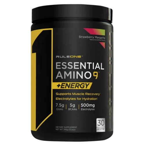 Аминокислота для спорта Rule 1 Essential Amino 9 + Energy 345 g /30 servings/ Strawberry Margarita