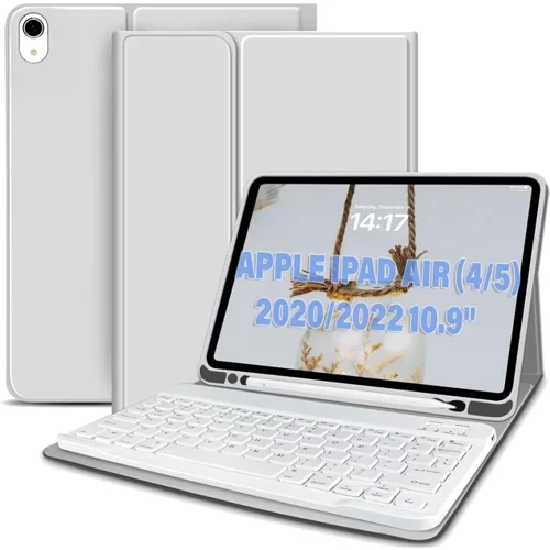 Аксессуар для iPad BeCover Case Smart Keyboard Gray for iPad Air 2020/iPad Air 2022 (711145)