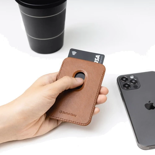 Чехол для iPhone Switcheasy MagWallet Saddle Brown (GS-103-168-229-146) for iPhone 12/13 Series фото 5