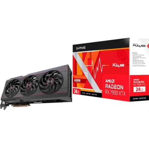 Видеокарта SAPPHIRE PULSE AMD Radeon RX 7900 XTX 24GB (11322-02-20G)
