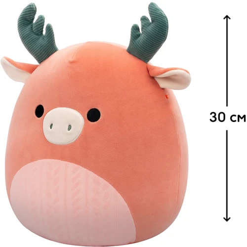 Мягкая игрушка Squishmallows Лось Ромела 30 (SQCR06686): Размер, см 30