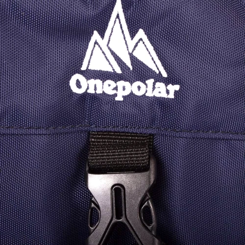 Мужская сумка через плечо Onepolar синяя (W3088-navy): Застежка Молния
