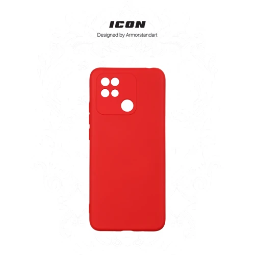Чохол для телефона ArmorStandart ICON Case Red для Xiaomi Redmi 10C (ARM61312): Плівка в комплекті немає