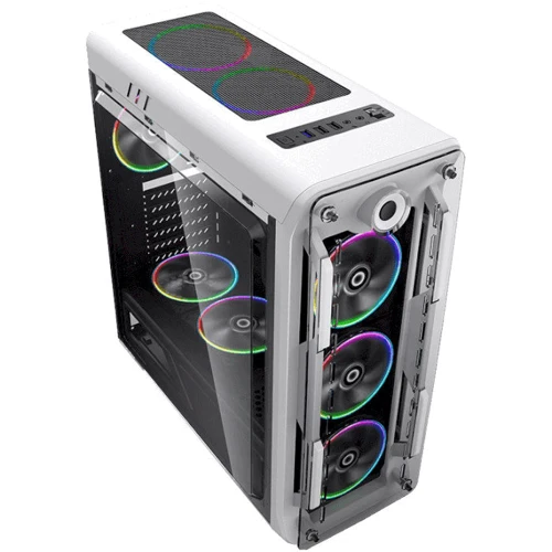 Корпус GameMax G510 Optical White: Типоразмер Midi-Tower