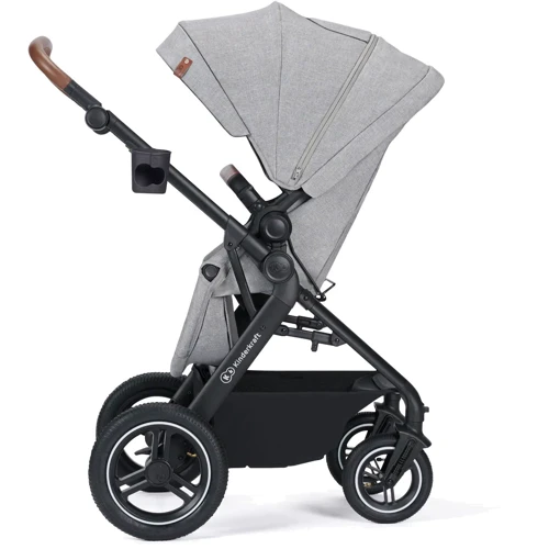 Универсальная коляска 3 в 1 Kinderkraft B-Tour Silver Gray (KSBTOU00LGR3000) фото 22