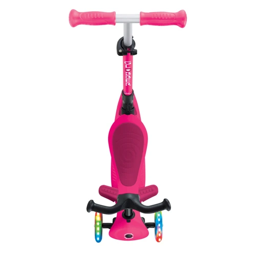 Самокат детский Globber серии GO UP Active Lights фисташково-розовый (744-110): Максимальная допустимая нагрузка, кг 50