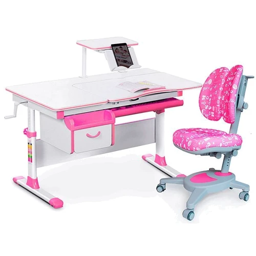 Комплект Evo-kids Evo-40 PN Pink (арт. Evo-40 PN + кресло Y-115 APK): Возраст ребенка от 4-х лет