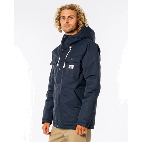 Куртка Rip Curl Anti Series Swc Overtime CJKCU9-49 50 темно-синяя зимняя с капюшоном: Вид Куртки