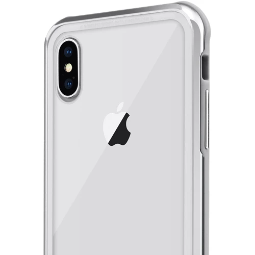 Чохол для iPhone SwitchEasy iGlass Silver (GS-103-46-170-26) for iPhone Xs Max: Колір сріблястий