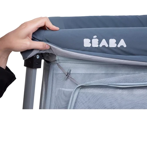 Манеж-ліжко 3 в 1 Beaba сірий (946001)