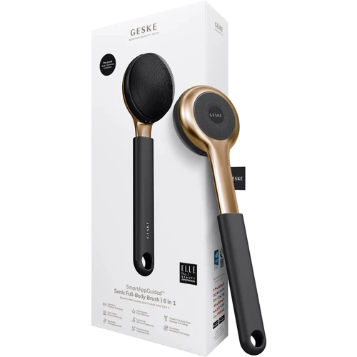 Ультразвукова щітка для тіла GESKE Sonic Full-Body Brush&Intensive Exfoliator 8в1 gray