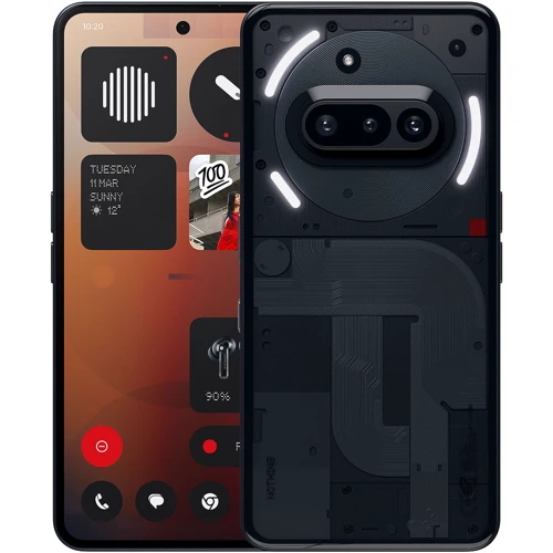 Смартфон Nothing Phone (3a) 8/128Gb Black: Дисплей 6.77" AMOLED (1080 x 2392) / 387 PPI