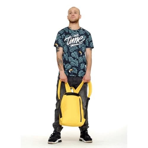 Мужской рюкзак Sambag Zard 0KT желтый (25058028): Фактура Матовая, Гладкая