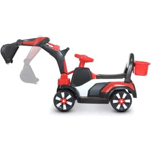 Толокар Bambi Трактор 2в1 червоний (M 4617L-3)