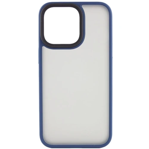 Чехол для iPhone Mobile Case TPU+PC Metal Buttons Blue for iPhone 15 Plus