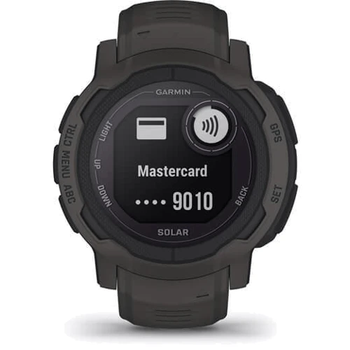 Смарт-часы Garmin Instinct 2 Solar Graphite (010-02627-00): Сенсорный экран нет