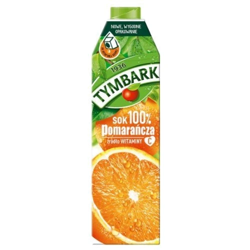 Сік Tymbark 100% помаранчевий, 1 л