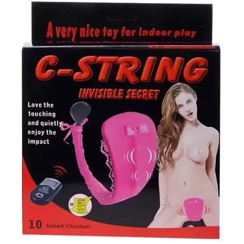 Вибро трусики с пультом ДУ LYBAILE C-String (BI-014072W)