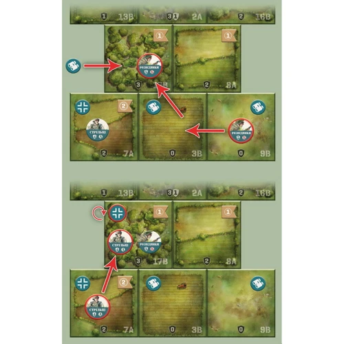 Настольная игра Lord of Boards Неустрашимые: Нормандия (Undaunted: Normandy, Укр) фото 6