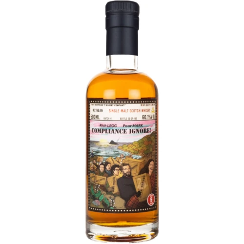 Виски TBWC Nc'Nean 5 yo 60.1 % 0.5 л (BWT3273)