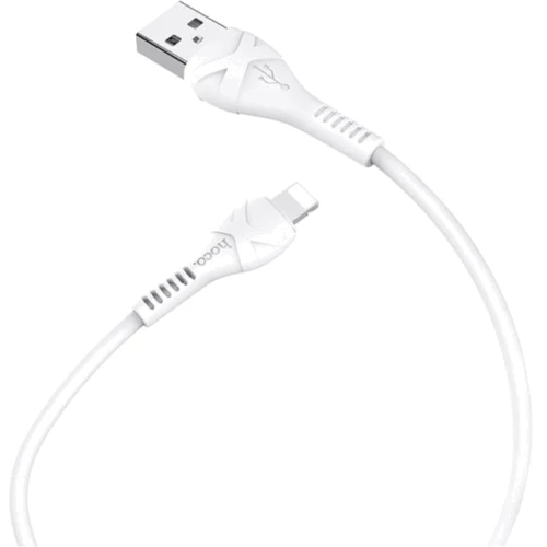 Кабель Hoco USB Cable to Lightning X37 Cool Power 1m White: Довжина 1 м