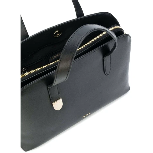 Жіноча сумка тоут Furla Block M Tote чорна (WB00121): Країна виробник Китай