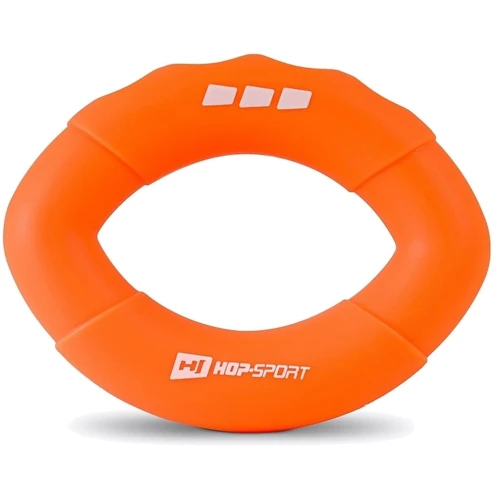 Еспандер Hop-Sport силіконовий овальний 22.6 кг оранжевий (HS-S022OG) фото 2