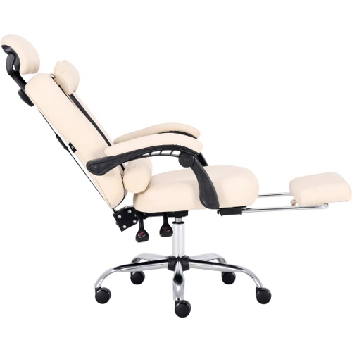 Кресло GT Racer X-8002 Cream: Регулировки Высота подголовника, Высота сиденья, Угол наклона спинки