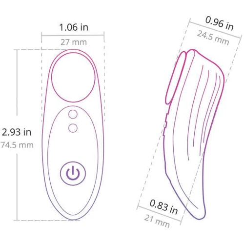 Смарт вібратор в трусики Lovense Ferri